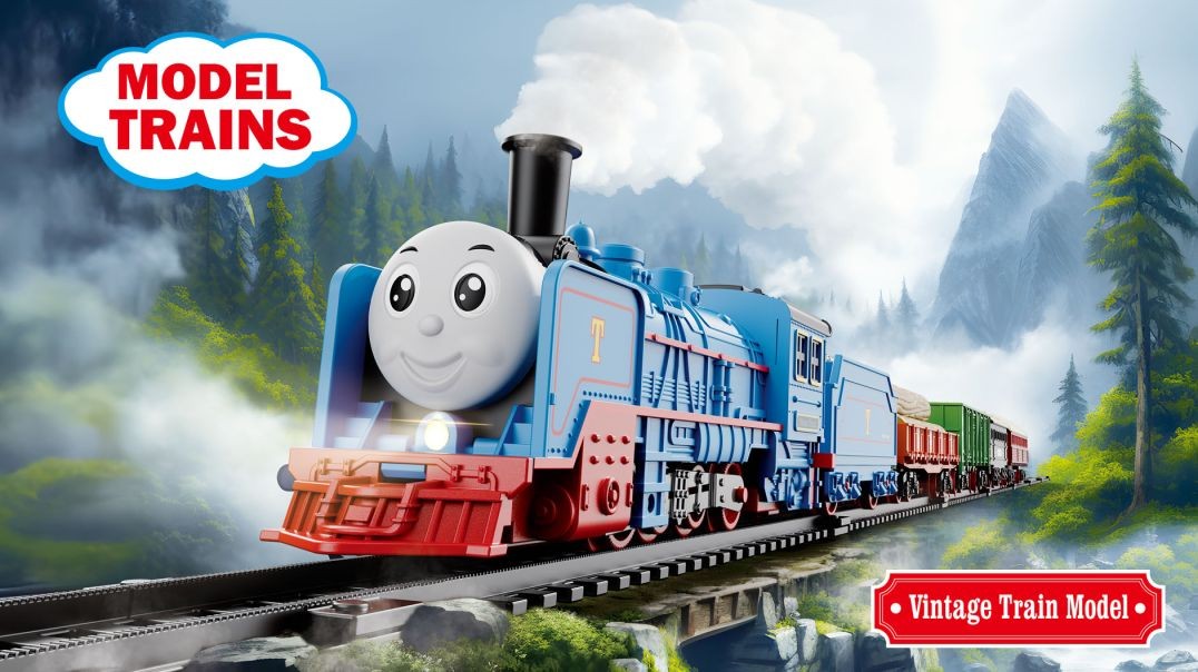 ⁣MODEL TRAINS