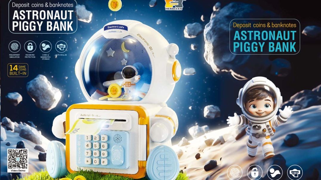 Astronaut  Piggy Bank