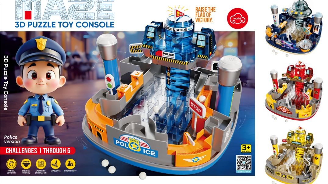 3D Puzzle Toy Console