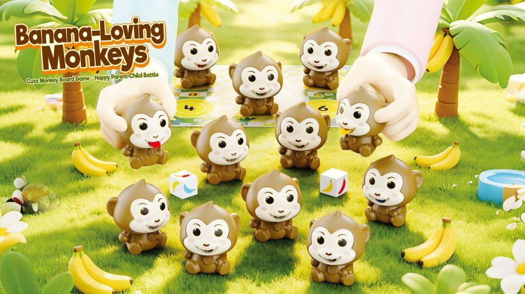 Banana-Loving Monkeys